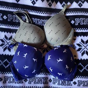 PINK vs Push Up Bras